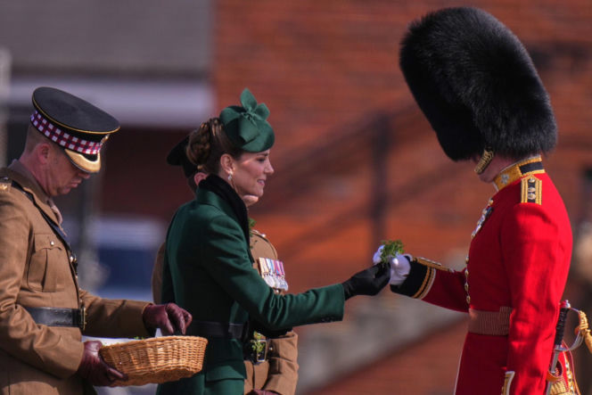 Księżna Kate cała w zieleni na Dniu Świętego Patryka! Dobrze wyglądała?