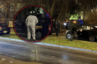 Kryminalni z psem i technicy w białych kombinezonach na Mokotowie. Zatrzymano cztery osoby. Co się stalo?