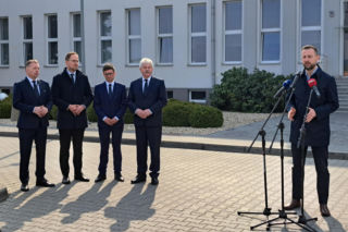 Minister Obrony Narodowej Władysław Kosiniak-Kamysz w Zakładach Mechanicznych w Tarnowie