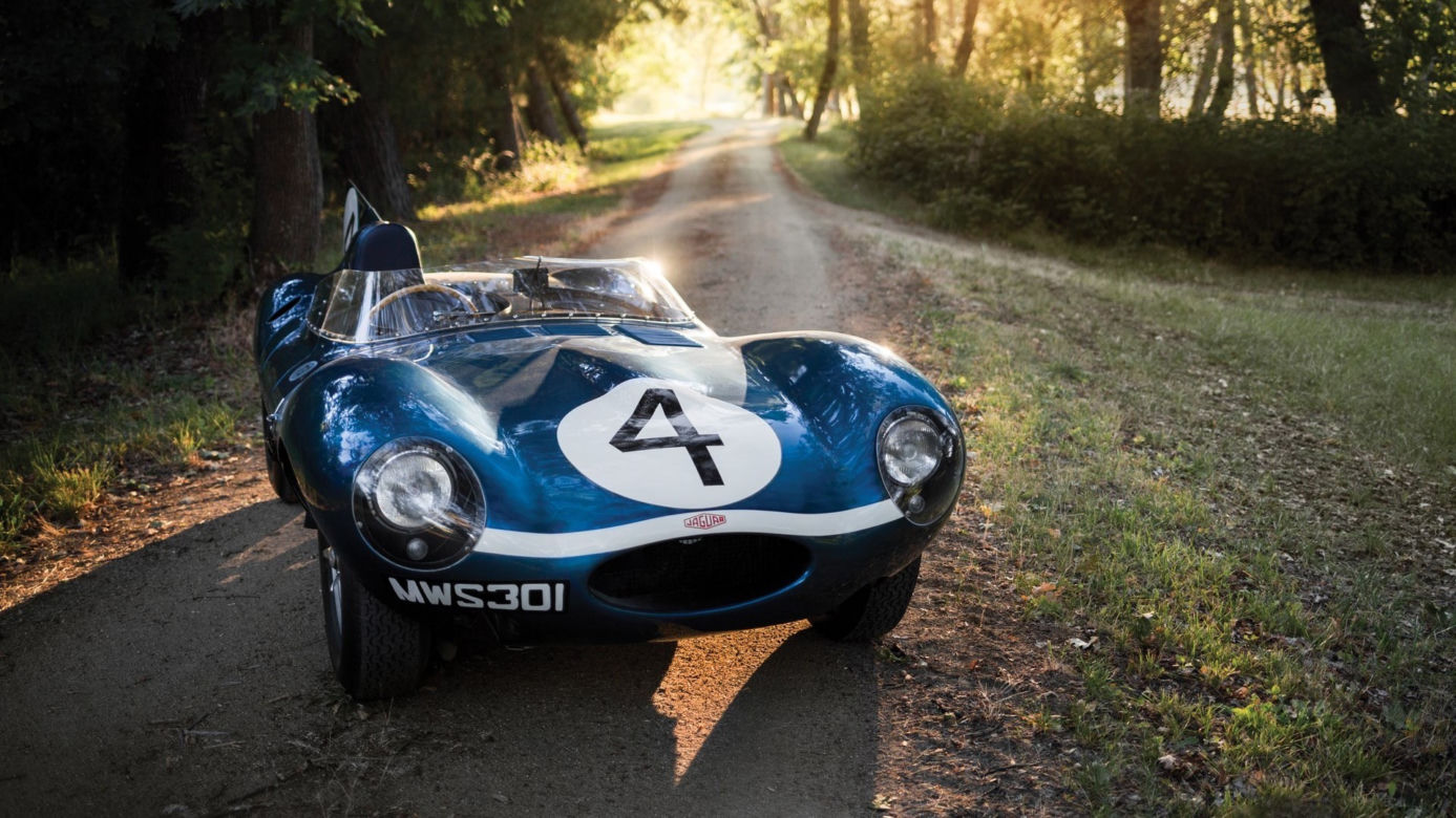 Jaguar D-Type, zwycięzca wyścigu 24h Le Mans z 1956 roku