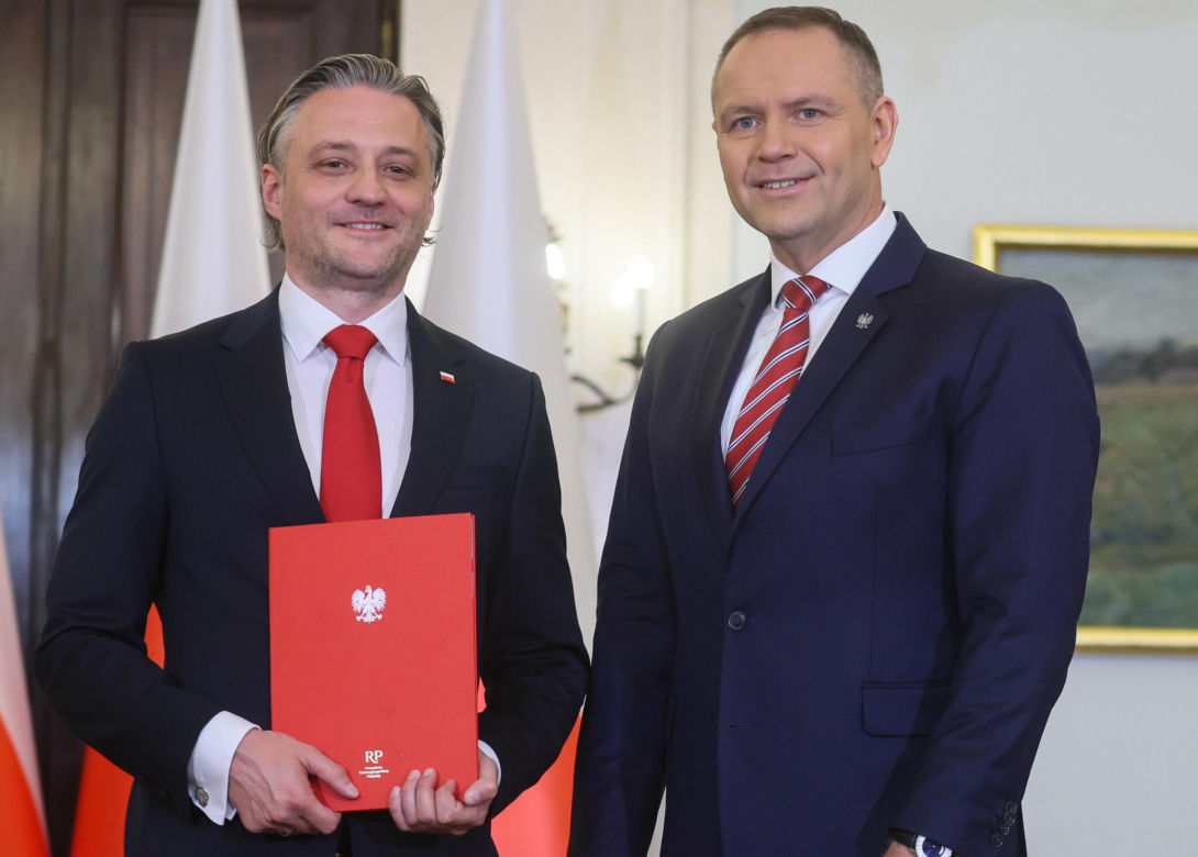 Oto nowy szef BBN Bartosz Grodecki