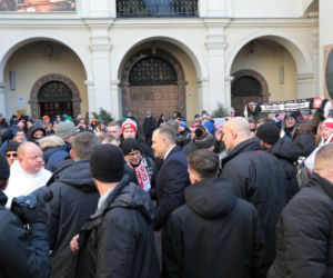 Karol Nawrocki wziął udział w Patriotycznej Pielgrzymce Kibiców na Jasnej Górze   