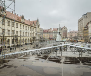 Scena gotowa na sylwestra