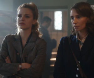Wojenne dziewczyny 4 odc. 44. Ewa (Vanessa Aleksander), Marysia (Aleksandra Pisula)