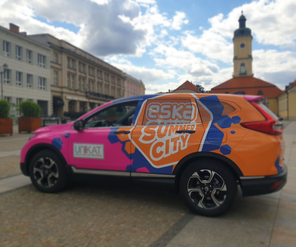 Samochód wakacyjnej akcji Eska Summer City