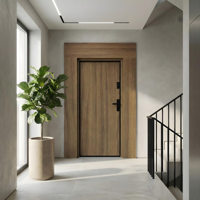 drzwi wewnętrzne kwiatek