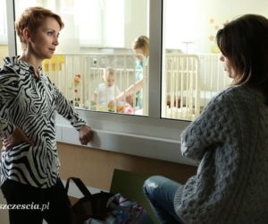Barwy szczęścia odc. 1148. Kasia Górka (Katarzyna Glinka), Marta Walawska (Katarzyna Zielińska)