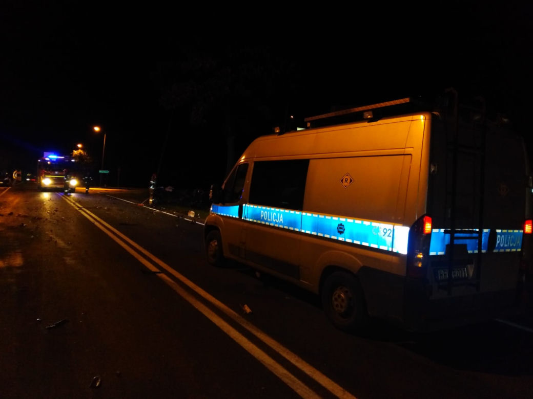 Tragiczny wypadek w Brzeźnie. Straszna śmierć młodego kierowcy!