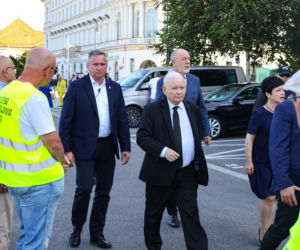 Jarosław Kaczyński na miesięcznicy smoleńskiej