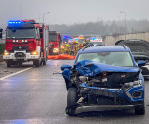 Karambol na S8. Ranni, w tym dzieci. Nowe fakty [ZDJĘCIA]