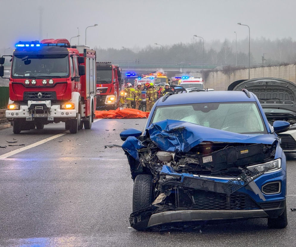 Karambol na S8. Ranni, w tym dzieci. Nowe fakty [ZDJĘCIA]