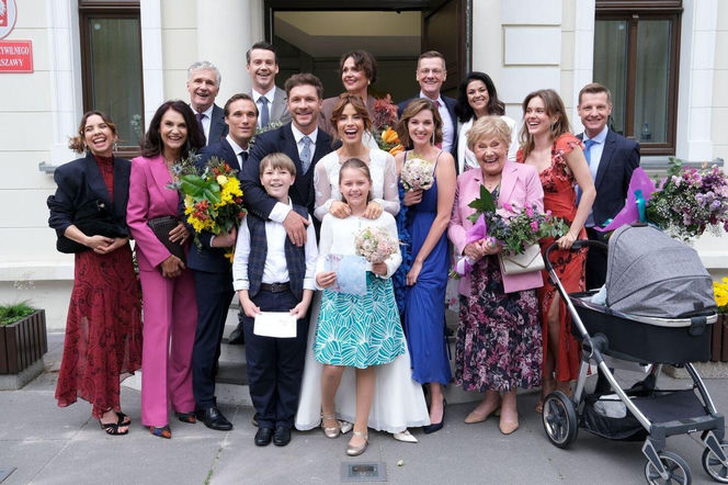 M jak miłość odc. 1890. Ślub Kamy i Marcina