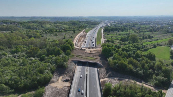 Rekonstrukcja Twierdzy Kraków nad Północną Obwodnicą Krakowa