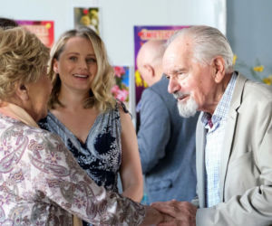 M jak miłość odc. 1902. Karol Kosowski (Stanisław Brejdygant), Judyta (Paulina Chruściel), Barbara (Teresa Lipowska)