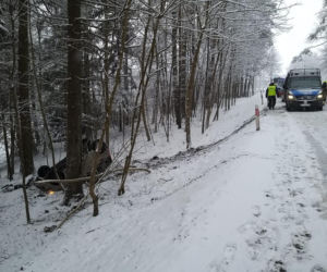 Wypadek na DK 51 między między Ługwałdem i Spręcowem
