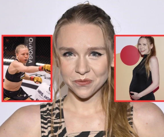 Feministka i gwiazda freak-fightów właśnie pokazała się w ciąży na gali! 