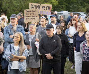Protest w Piasecznie przeciwko Data Center
