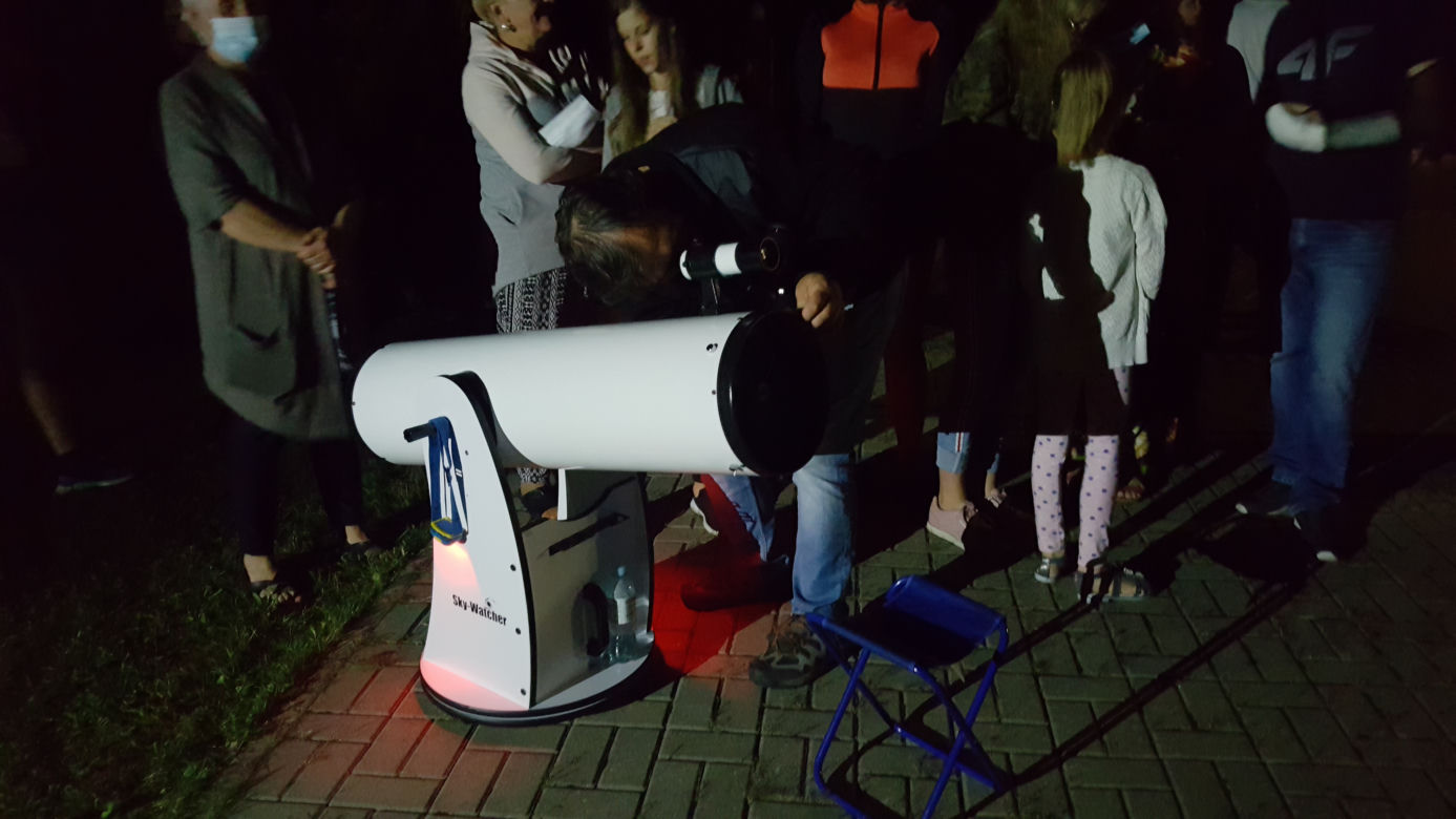 Obserwacje nieba w Starym Krzesku 