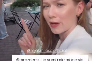 M jak miłość. Marcin (Mikołaj Roznerski), Elżbieta Domańska (Katarzyna Dąbrowska)
