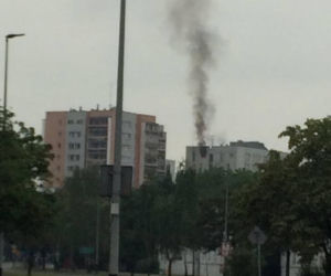 Pożar mieszkania na ul. Młyńskiej