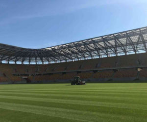 Stadion Miejski w Białymstoku ma najlepszą murawę w całej Polsce [ZDJĘCIA]