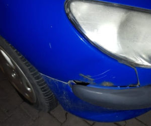  Uszkodził kilka samochodów. Nawet nie wiedział, że... pomaga policjantom [ZDJĘCIA]