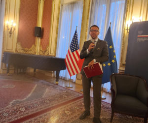 Grzegorz Piątek w Konsulacie Generalnym RP w Nowym Jorku