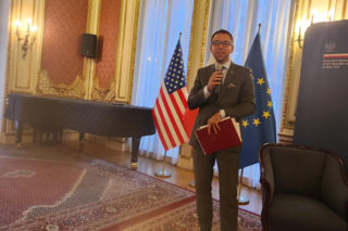 Grzegorz Piątek w Konsulacie Generalnym RP w Nowym Jorku