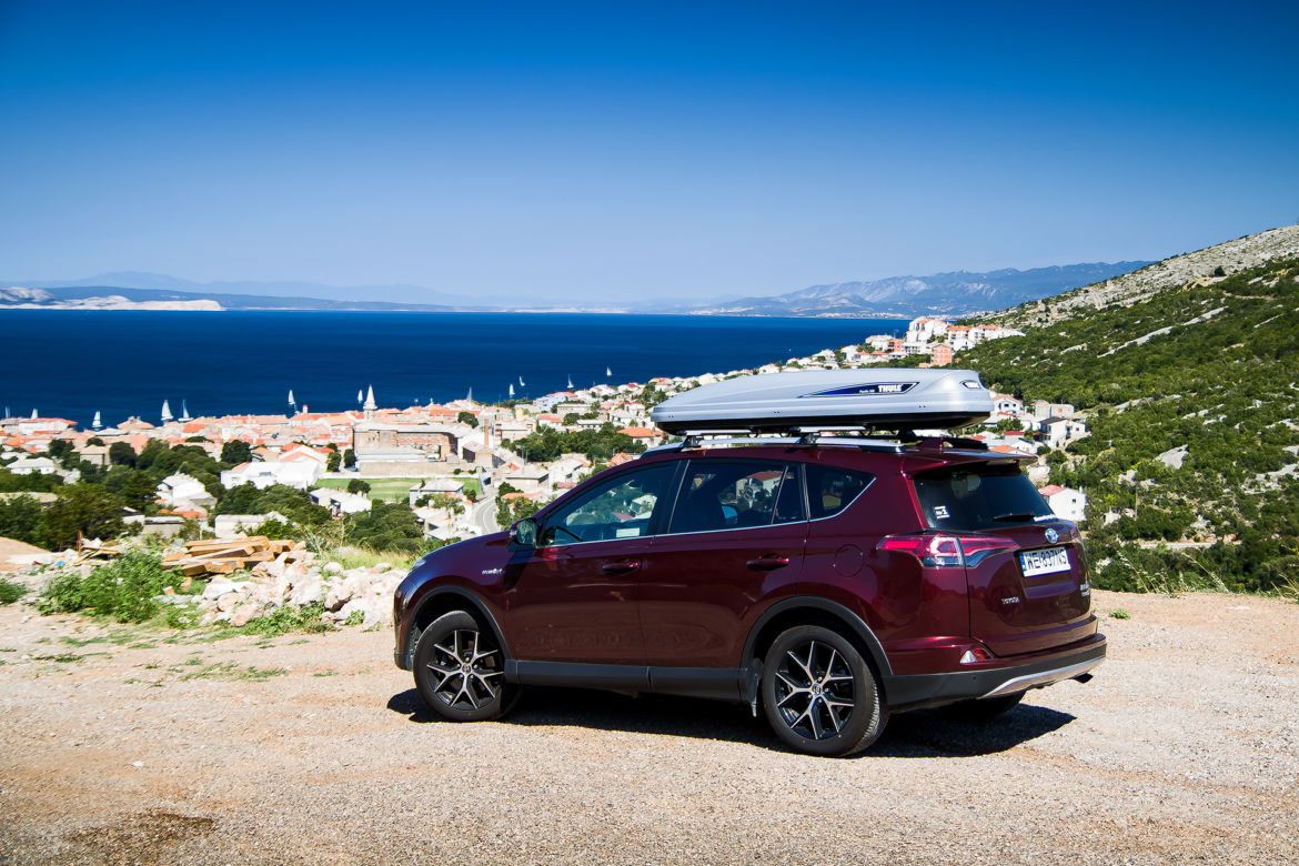 Toyotą RAV4 Hybrid do Chorwacji
