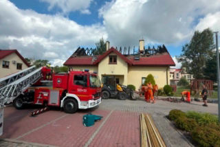 Pożar w domu dziecka