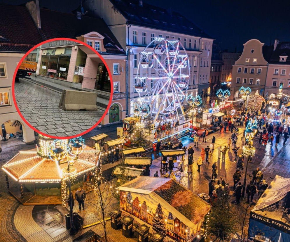 Świąteczne zabezpieczenia jarmarku w Gliwicach i gotowy program. Start w piątek