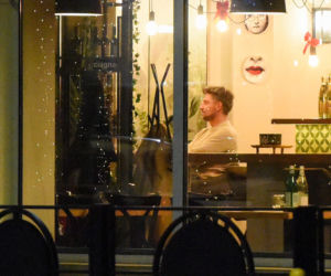 Agnieszka Kaczorowska i Marcin Rogacewicz na kolacji