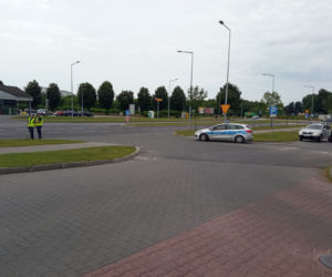 Policyjny dron nad Lesznem