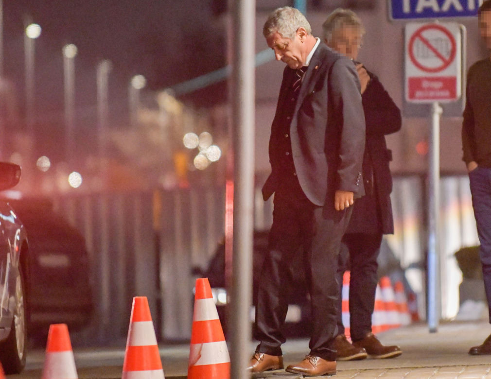 Fernando Santos puścił dymka i łyknął złoty trunek