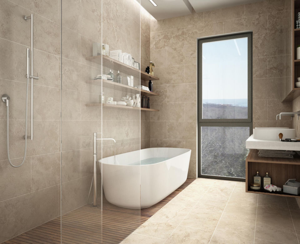Trawertyn we wnętrzach. Kamień naturalny - ponadczasowy design
