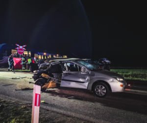 Tragiczny wypadek na przejeździe kolejowym w Bajtkowie. Nie żyje 17-letni chłopak