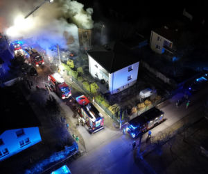 Seria groźnych pożarów pod Warszawą