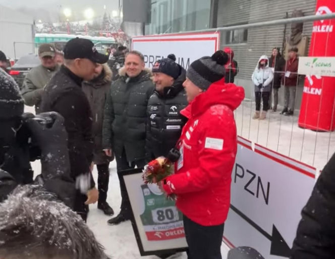 Karol Nawrocki na PŚ w Zakopanem