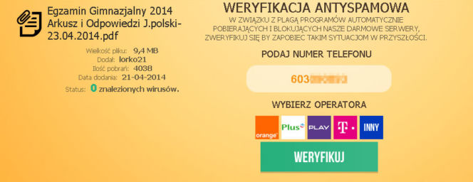 egzamin gimnazjalny oszuści
