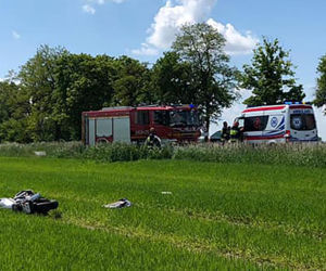 Jeden drobny błąd kosztował go życie. Kolejna śmierć motocyklisty w regionie