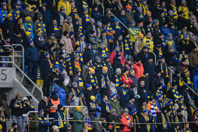 Arka Gdynia - Legia Warszawa: Zdjęcia kibiców z meczu 20. kolejki PKO BP Ekstraklasy