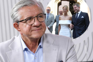 Zygmunt Chajzer z żoną na ślubie Filipa. Nie uwierzycie, co zrobił w kościele - ZDJĘCIA