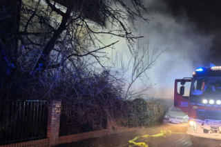 Tragiczny pożar domu w Poznaniu! Życia mężczyzny nie udało się uratować