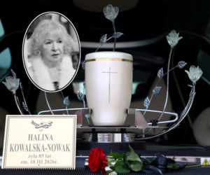 Pogrzeb Haliny Kowalskiej. Urna kryła detale, które wcześniej widzieliśmy tylko u jednej gwiazdy
