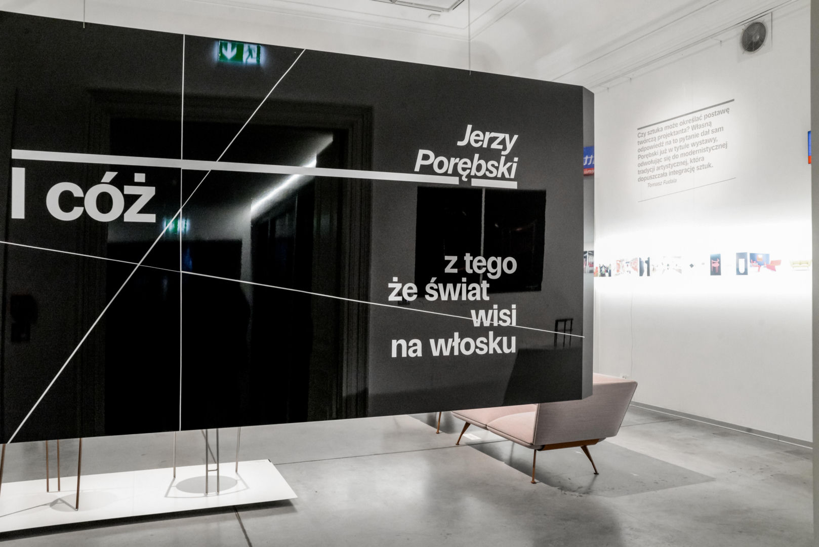 Wernisaż wystawy Jerzego Porębskiego „I cóż z tego, że świat wisi na włosku?”