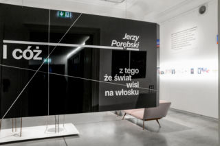 Wernisaż wystawy Jerzego Porębskiego „I cóż z tego, że świat wisi na włosku?”