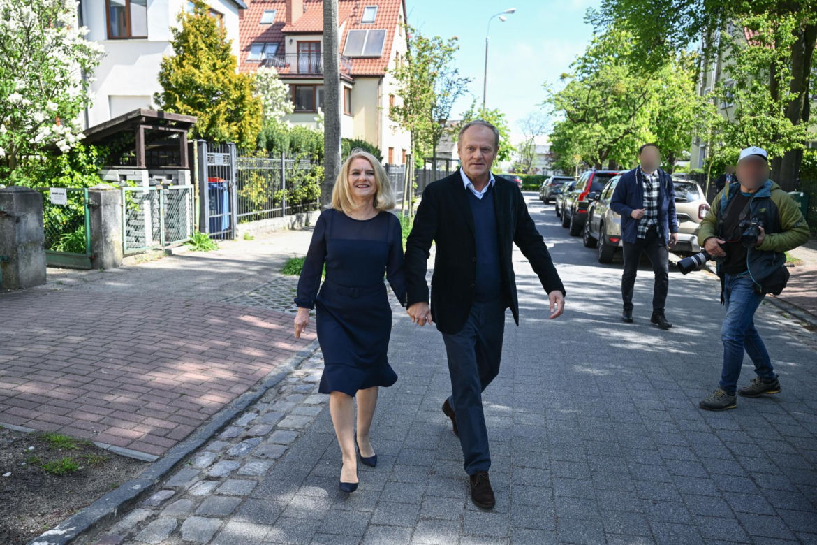 Donald Tusk, Małgorzata Tusk - Wybory 2025.