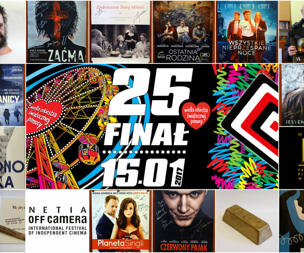 WOŚP 2017: aukcje filmowe podczas 25. Finału