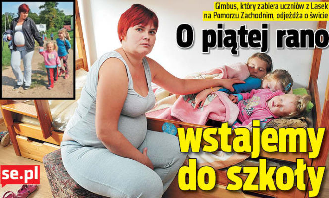 O piątej rano wstajemy do szkoły