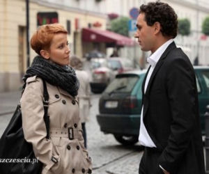 BARWY SZCZĘŚCIA odc. 860. Piotr Walawski (Piotr Jankowski), Marta (Katarzyna Zielińska)